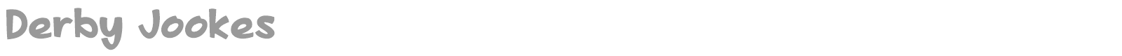 Derby Jookes font preview